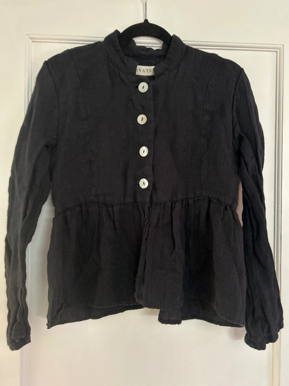 Ovate Linen Jacket